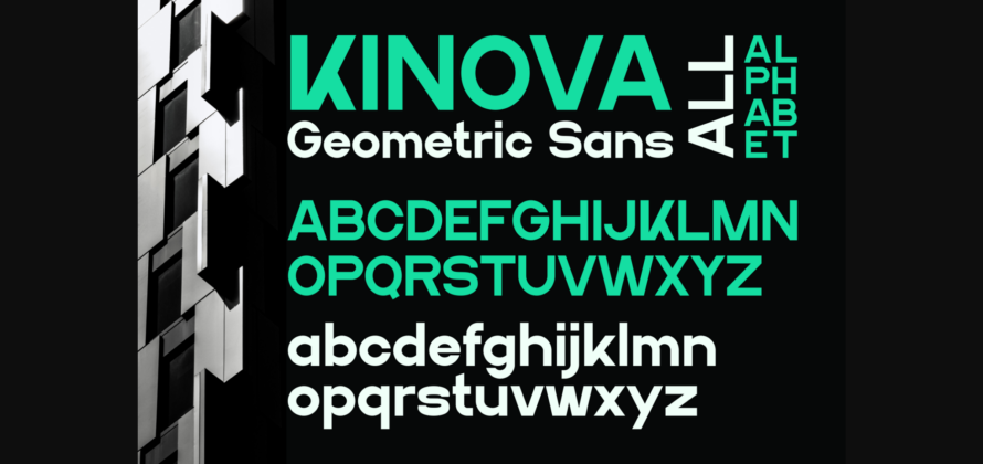 Kinova Font Poster 5