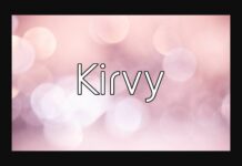 Kirvy Font Poster 1