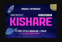 Kishare Font Poster 1