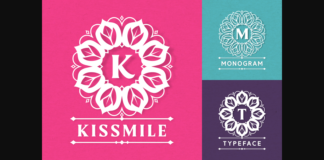 Kissmile Font Poster 1