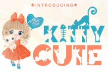 Kitty Cute Font Poster 1