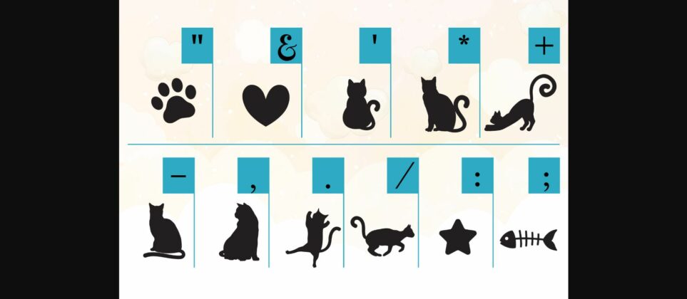 Kitty Cute Font Poster 6