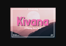 Kivana Font Poster 1