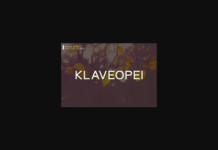 Klaveopei Font Poster 1