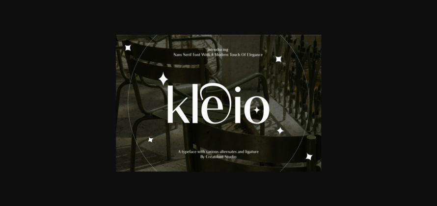 Kleio Font Poster 1