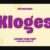 Kloges Font