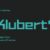 Klubert Font