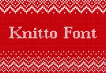 Knitto Font Poster 1