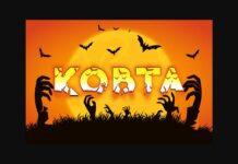 Kobta Font Poster 1