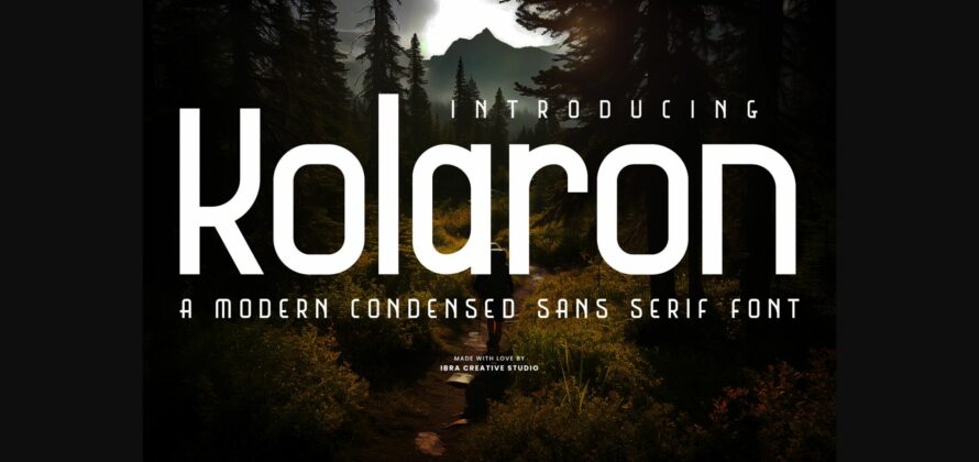 Kolaron Font Poster 3