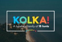 Kolka Font Poster 1