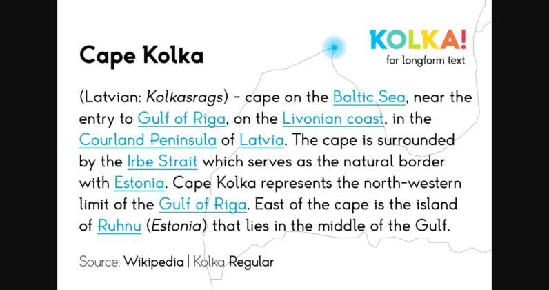 Kolka Font Poster 9