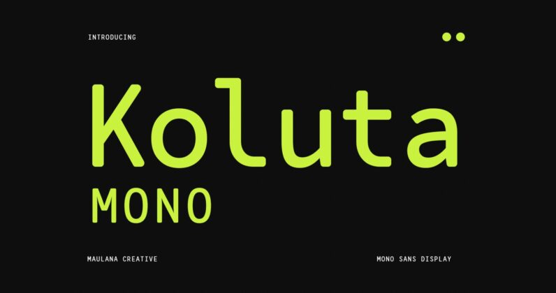 Koluta Font Poster 3