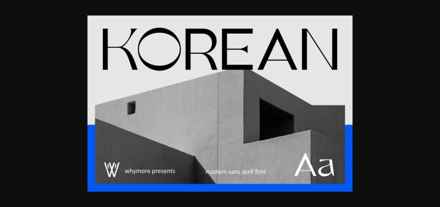 Korean Font Poster 3