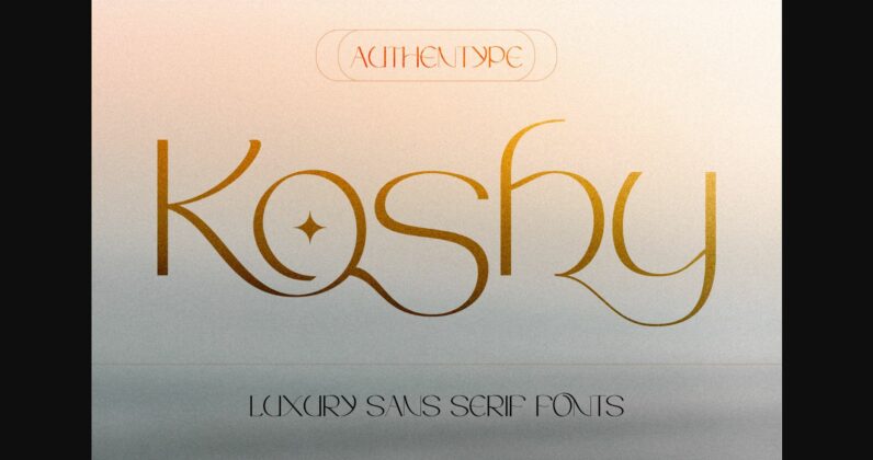 Koshy Font Poster 1