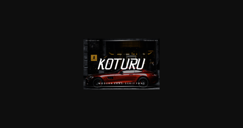 Koturu Font Poster 3