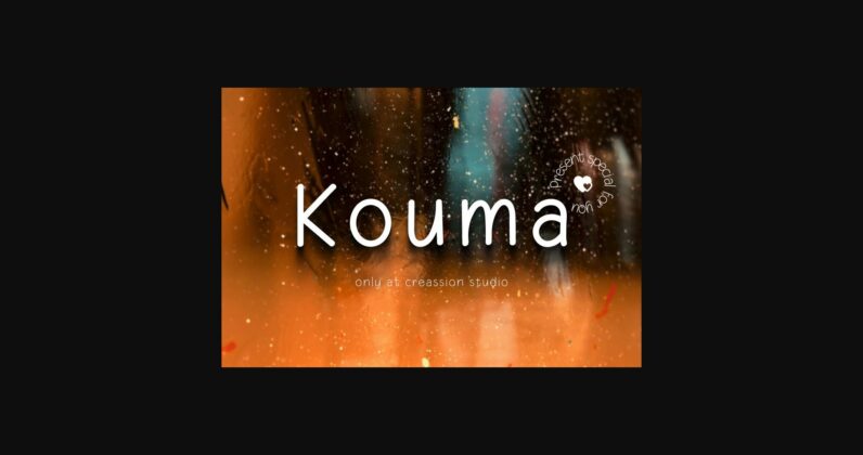 Kouma Font Poster 3