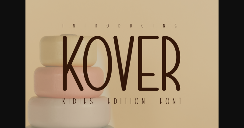 Kover Font Poster 3