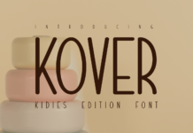 Kover Font Poster 1