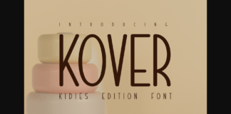 Kover Font Poster 1