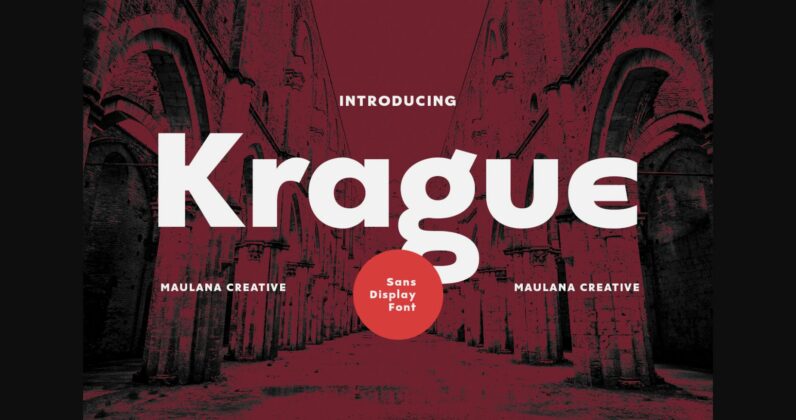 Krague Font Poster 3