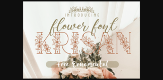 Krisan Font Poster 1