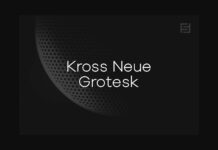 Kross Neue Grotesk Font Poster 1