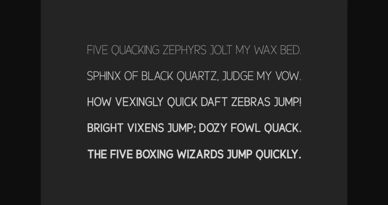 Kryptone Font Poster 4