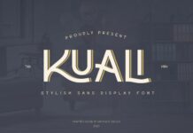 Kuali Font Poster 1