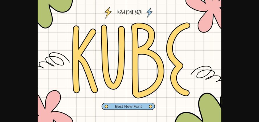 Kube Font Poster 3