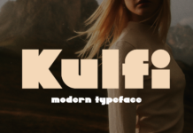 Kulfi Font Poster 1