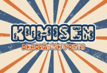 Kumisen Font Poster 1