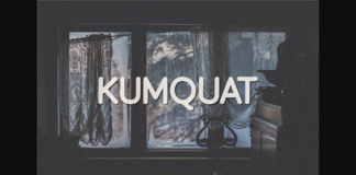 Kumquat Font Poster 1