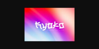 Kyoko Font Poster 1