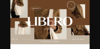 Libero Font Poster 1