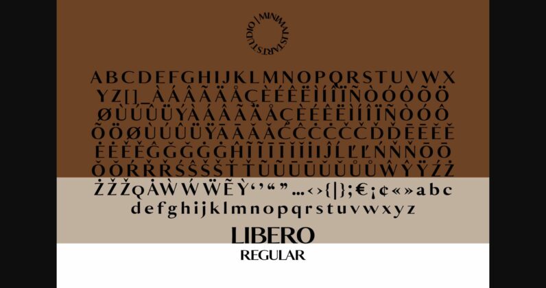 Libero Font Poster 7