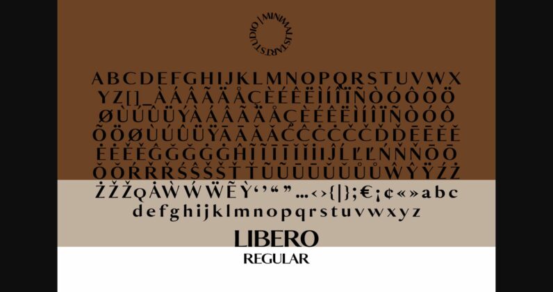 Libero Font Poster 7