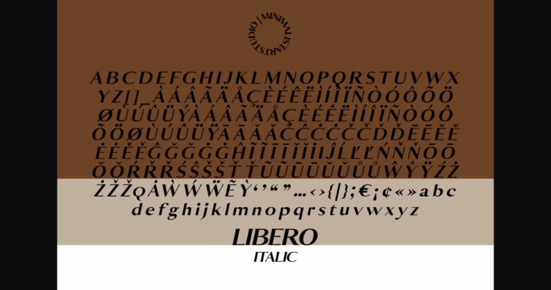 Libero Font Poster 8