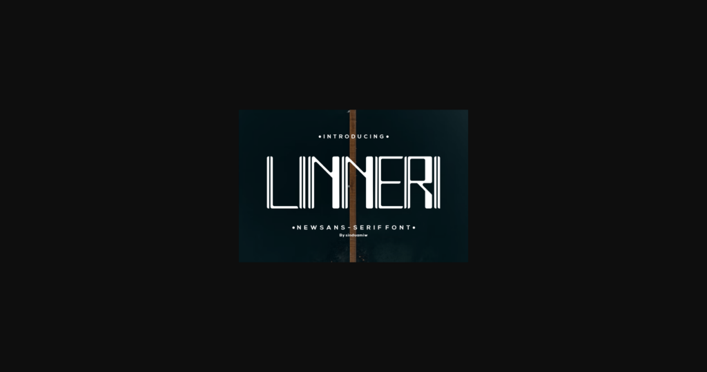 Linneri Font Poster 3