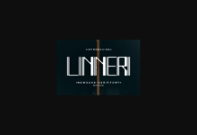 Linneri Font Poster 1