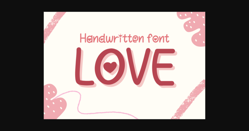 Love Font Poster 1