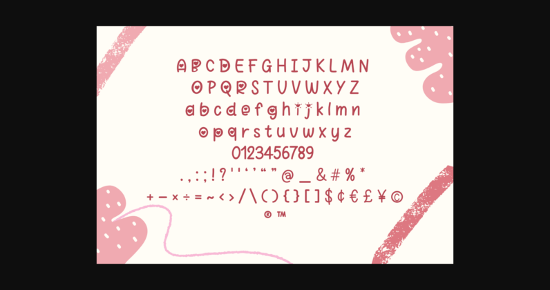 Love Font Poster 4