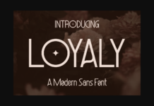 Loyaly Font Poster 1