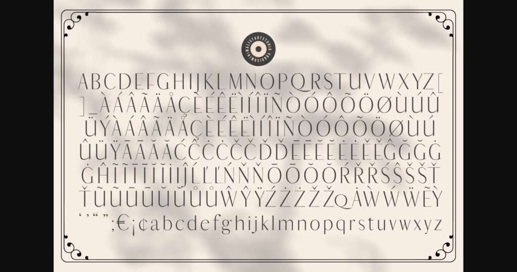 Lune Font Poster 11