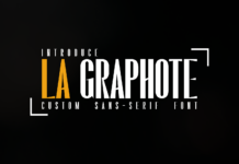 La Graphote Font Poster 1