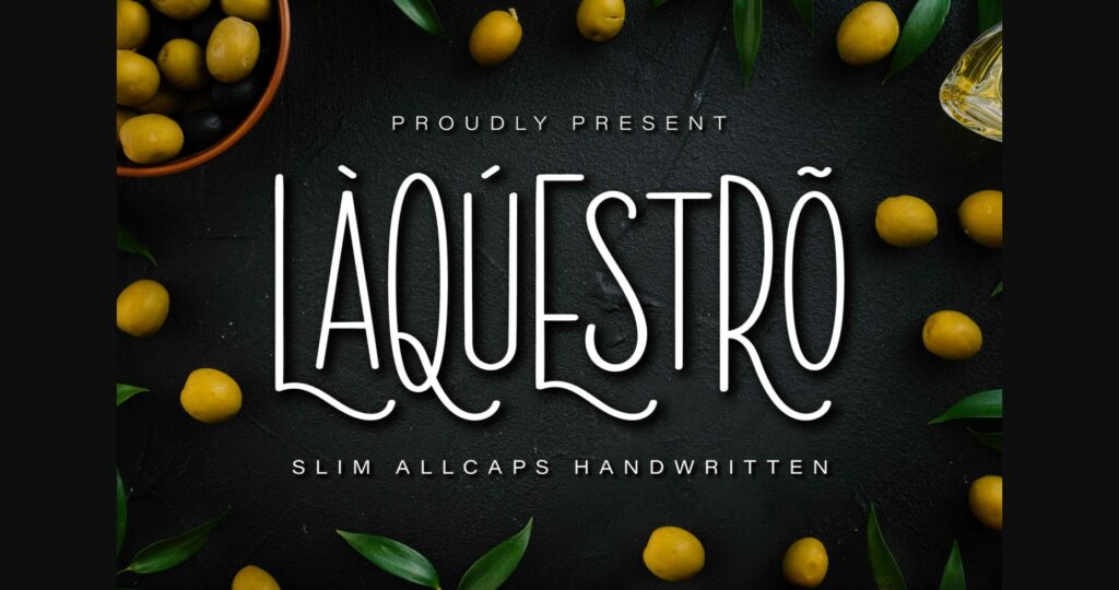 La Questro Font Poster 1