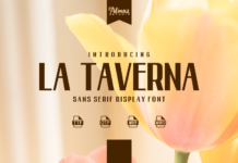 La Taverna Font Poster 1