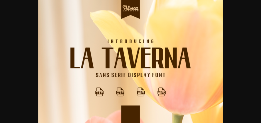 La Taverna Font Poster 1