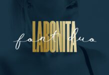 LaBonita Font Poster 1