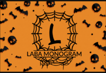 Laba Monogram Font Poster 1